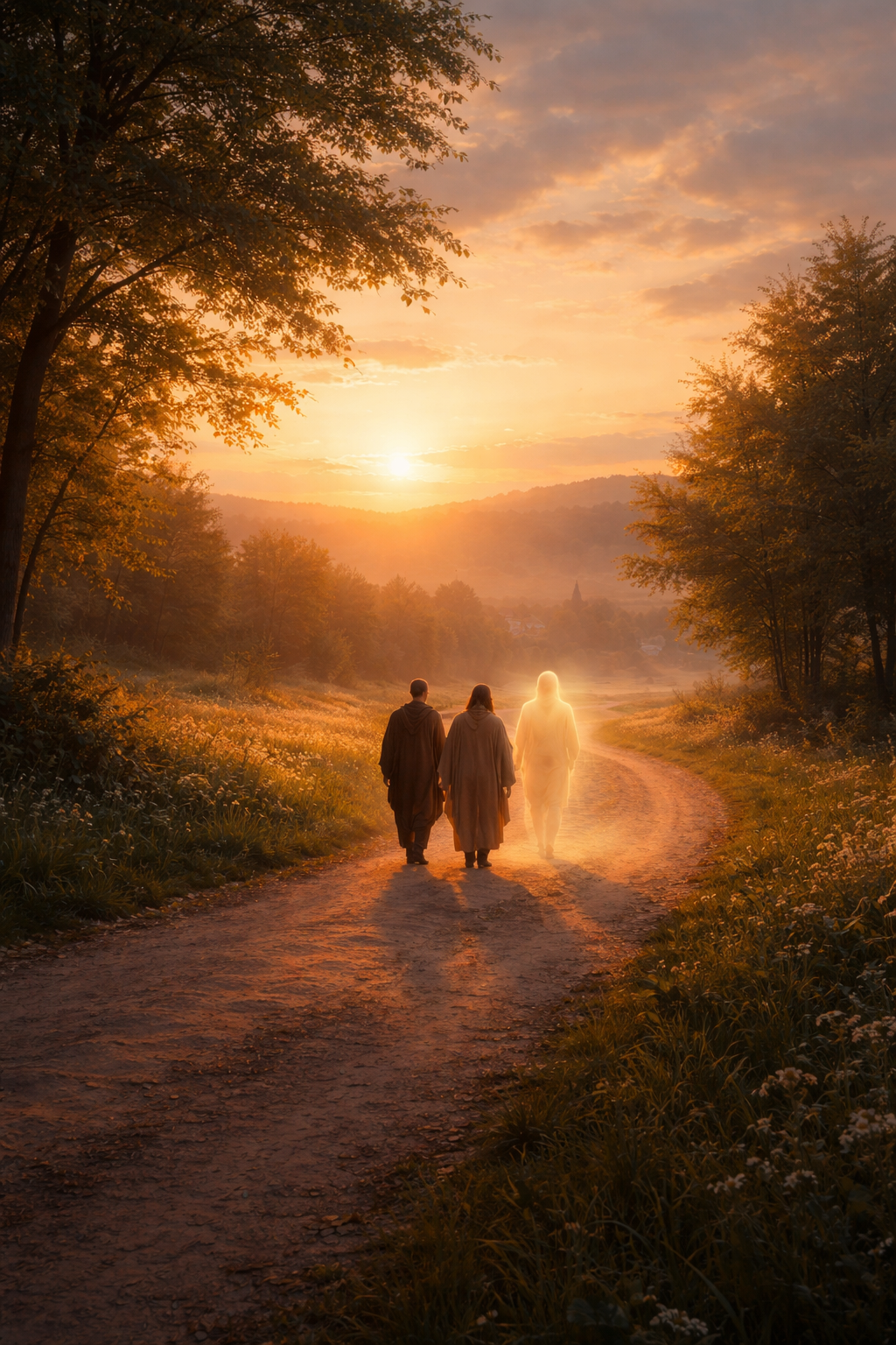 When Christ Walks Beside Us on the Road of Hope