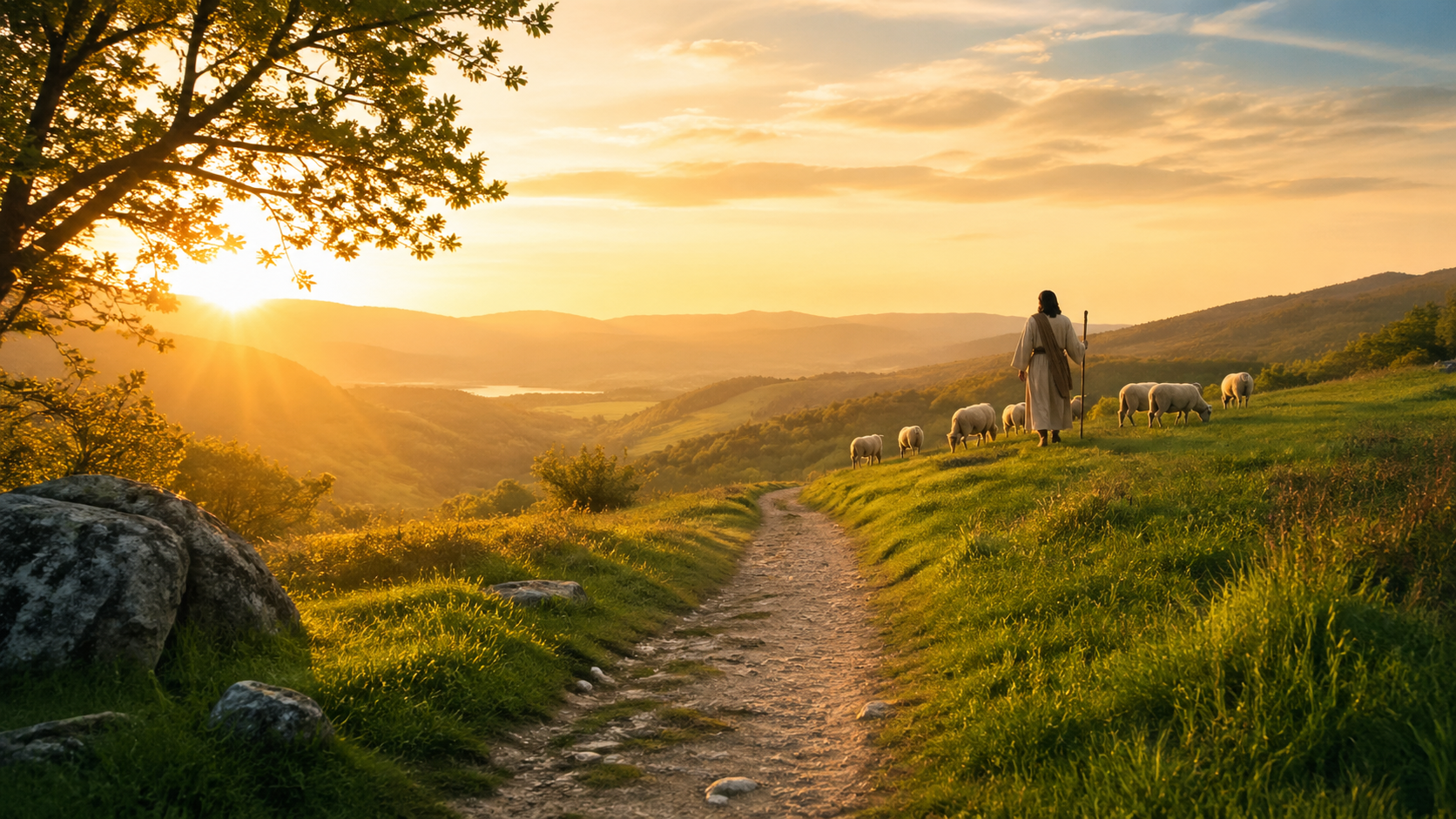 The Good Shepherd Leads Us Into Life Abundantly