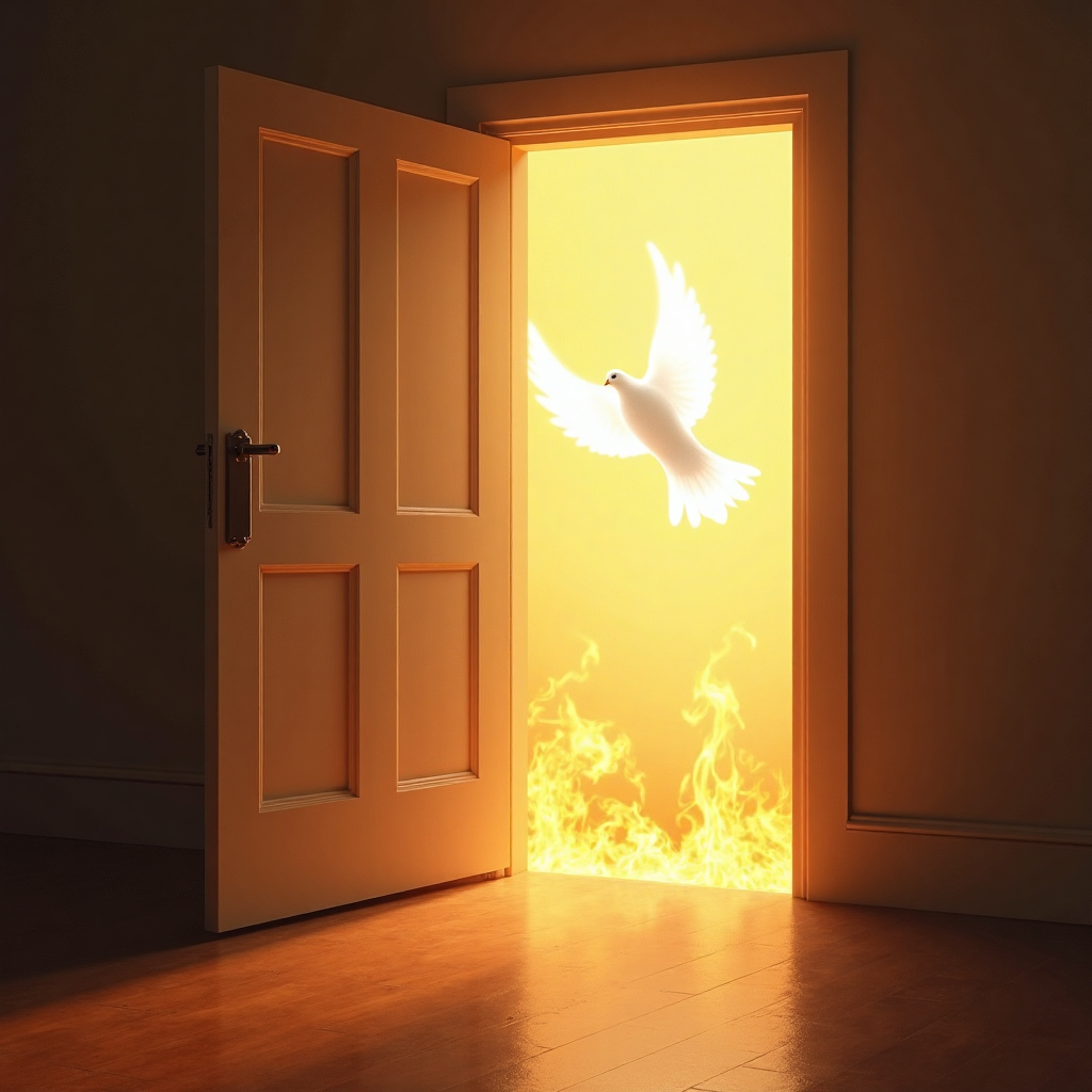 The Spirit Brings Peace Behind Every Locked Door of Fear