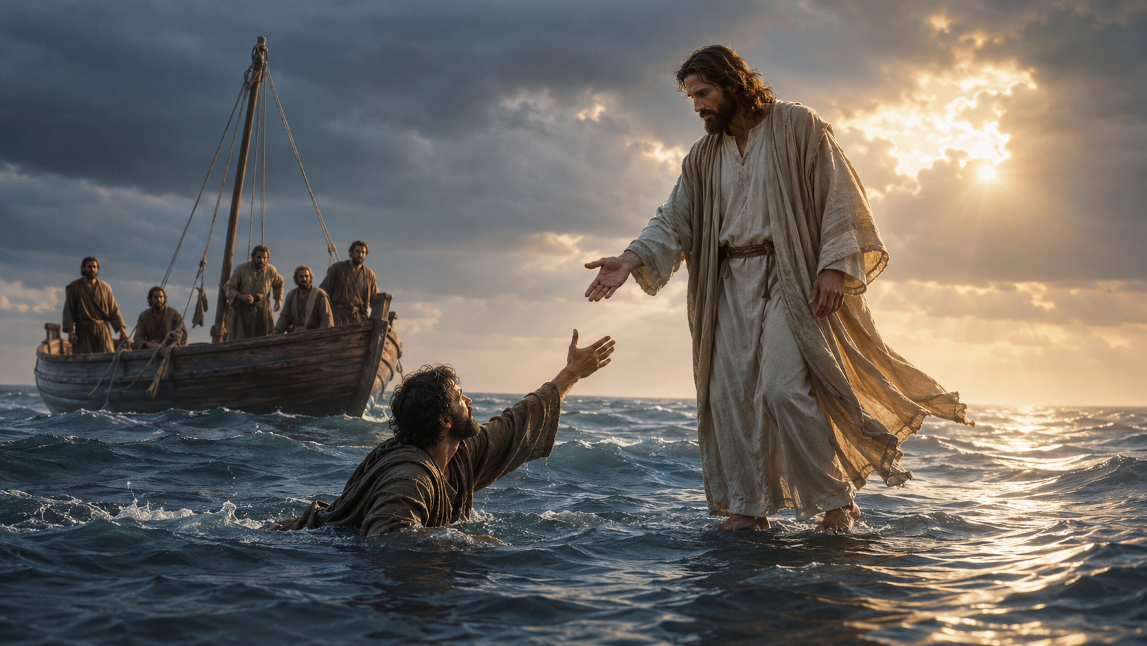 When the Storms Rise, Keep Your Eyes Fixed on Jesus